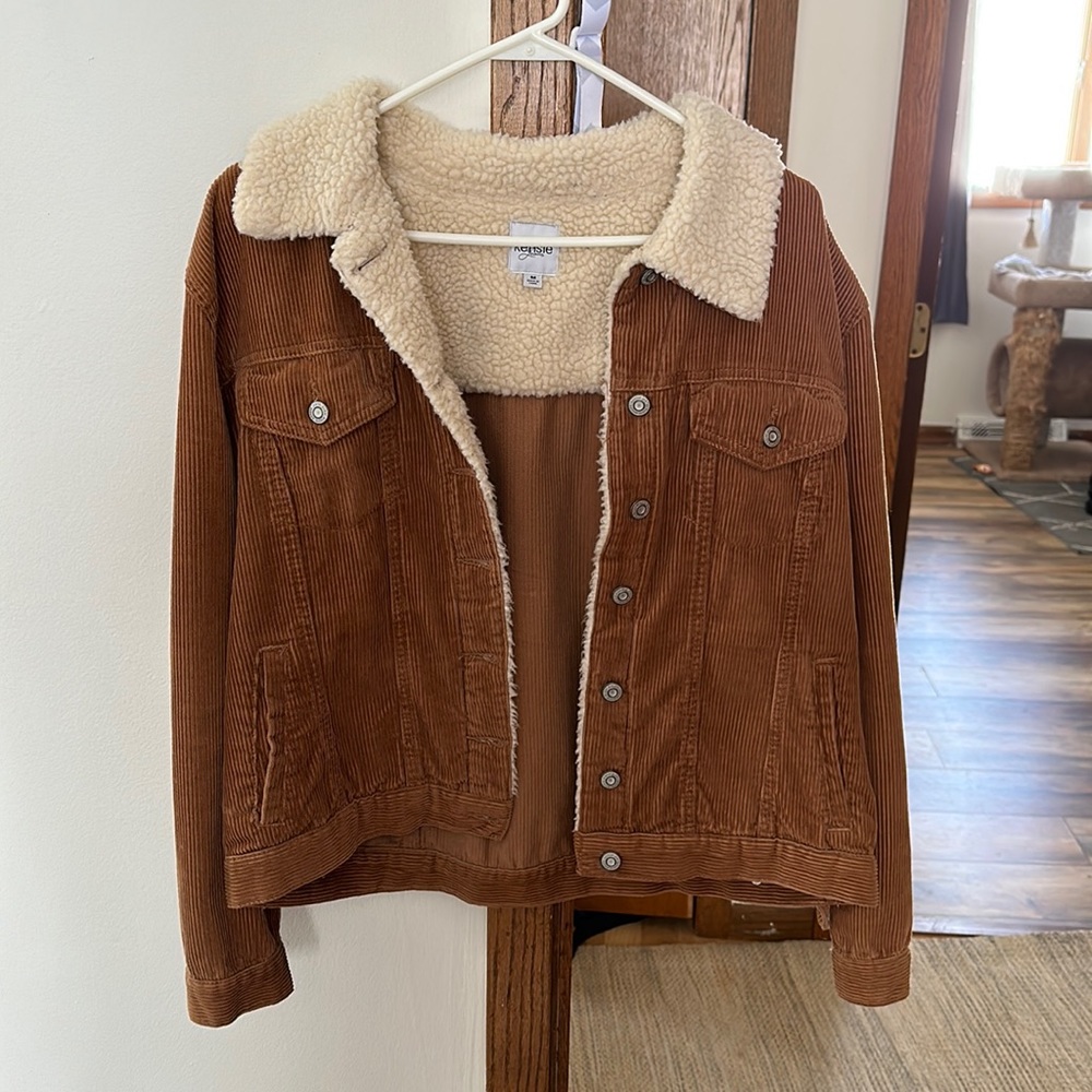Corduroy light jacket